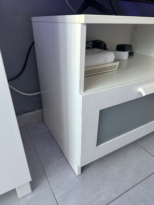 Mueble TV Ikea Brimnes Blanco