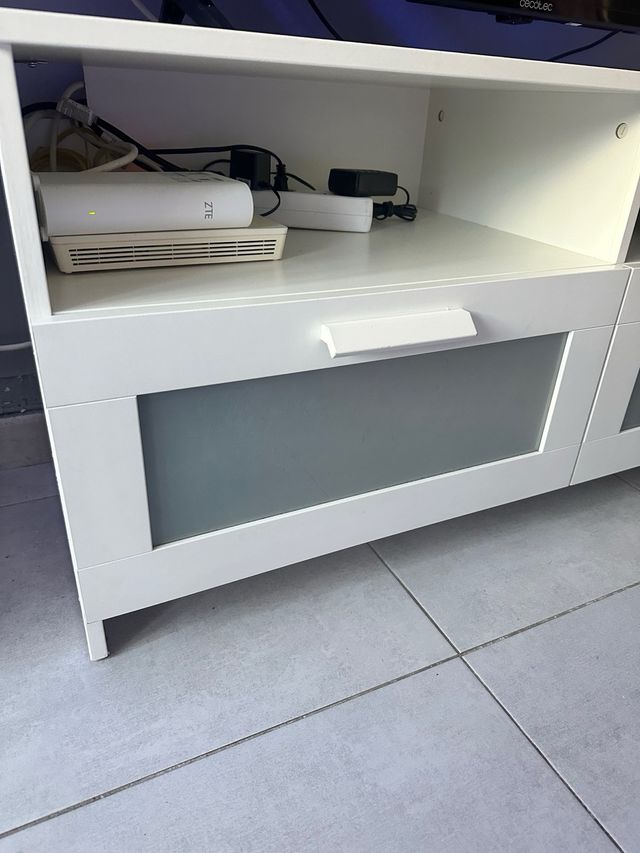 Mueble TV Ikea Brimnes Blanco