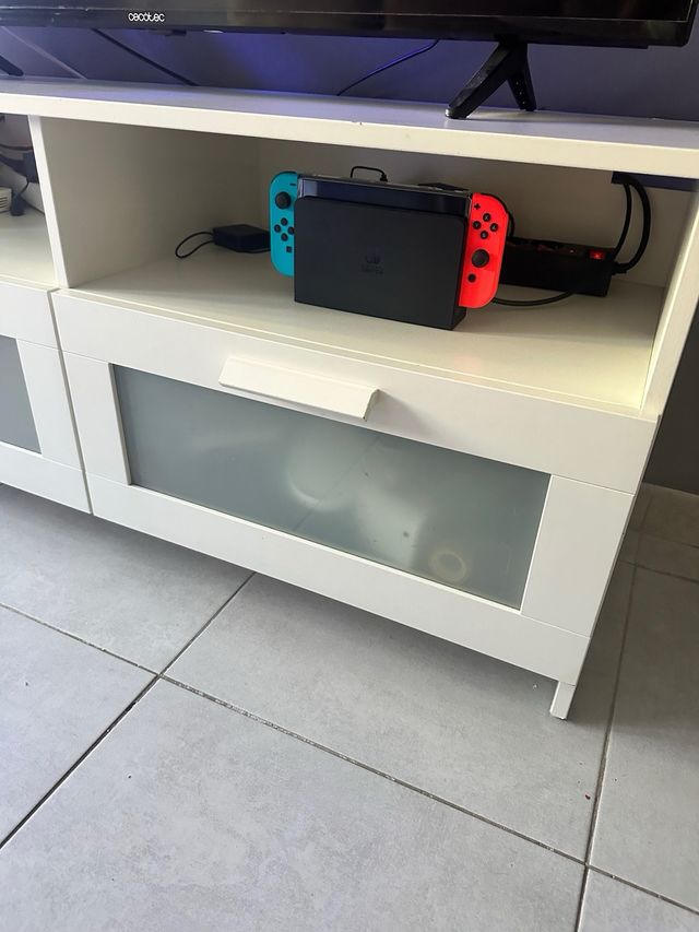 Mueble TV Ikea Brimnes Blanco