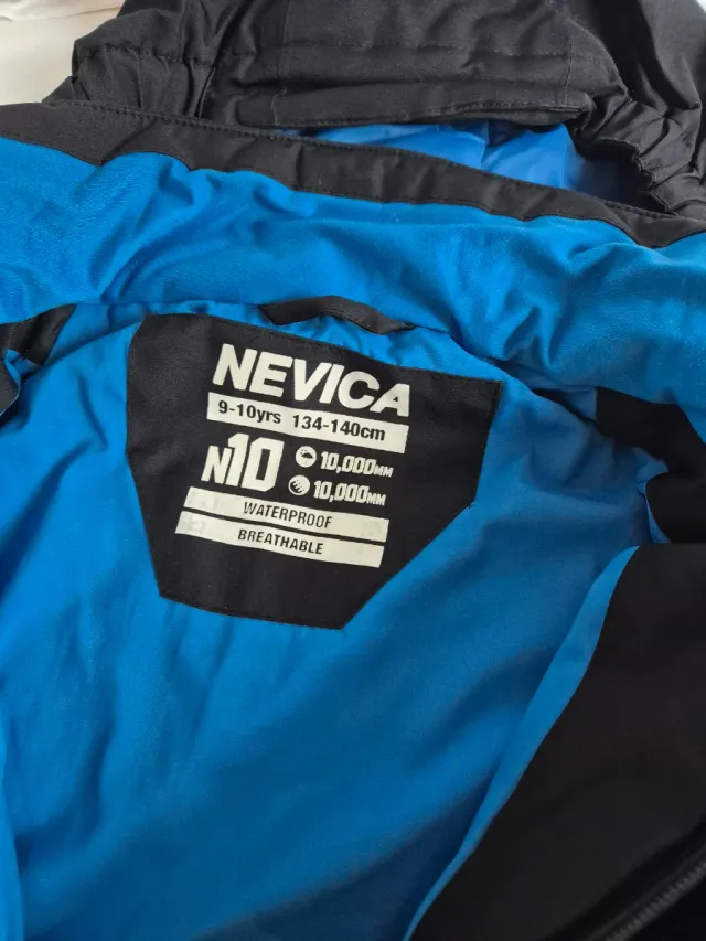 Conjunto Ropa Esquí Infantil Negro y Azul