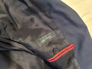 Traje Jajoan Azul Marino Cuadro Galés