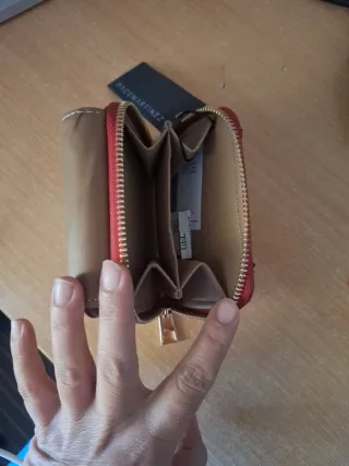 Cartera Paco Martinez Roja y Marrón