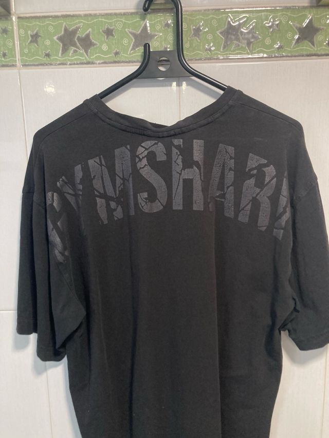Camiseta Gymshark Negra Talla M