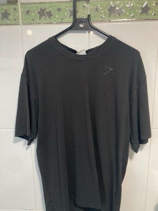Camiseta Gymshark Negra Talla M