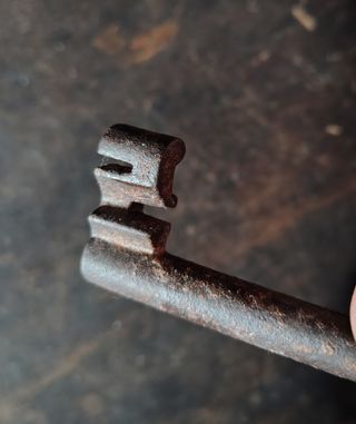 Antica chiave in ferro '800