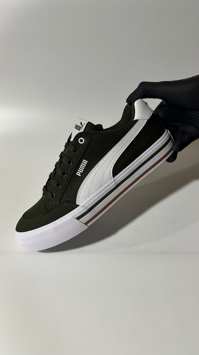 Puma Court Classic Vulc Dark Green - Size 43