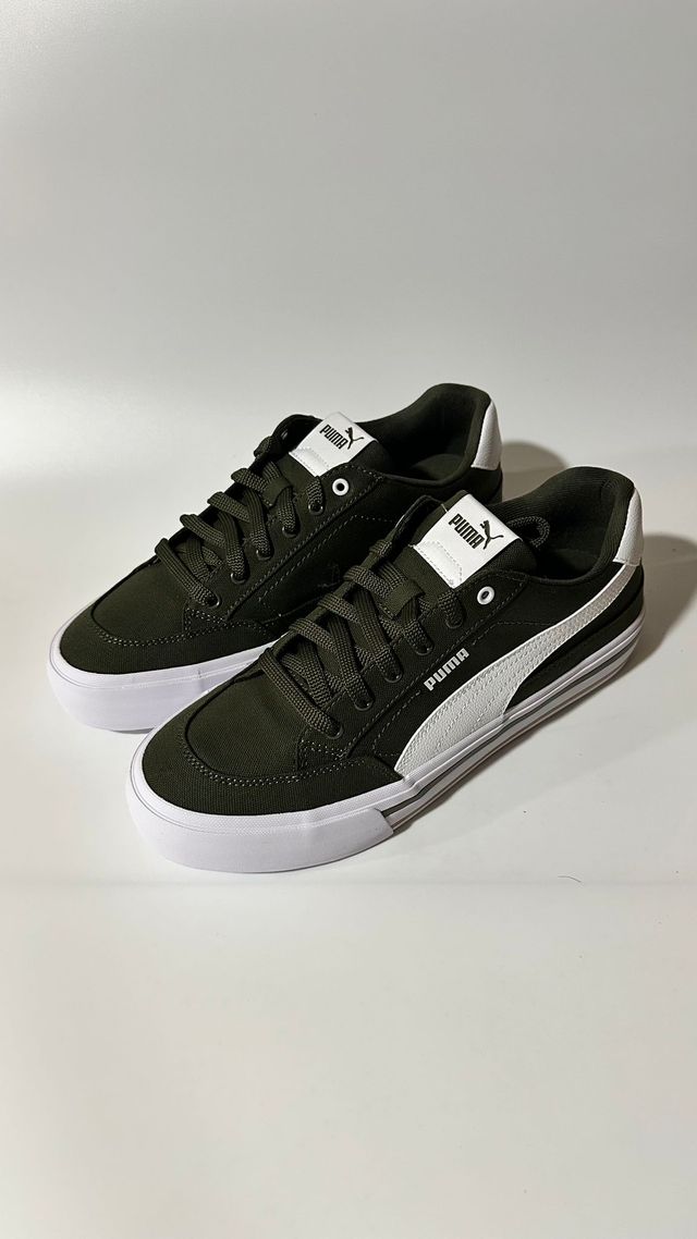 Puma Court Classic Vulc Dark Green - Size 43