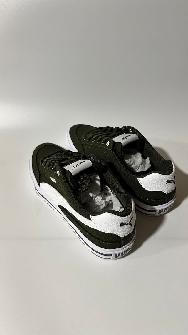 Puma Court Classic Vulc Dark Green - Size 43