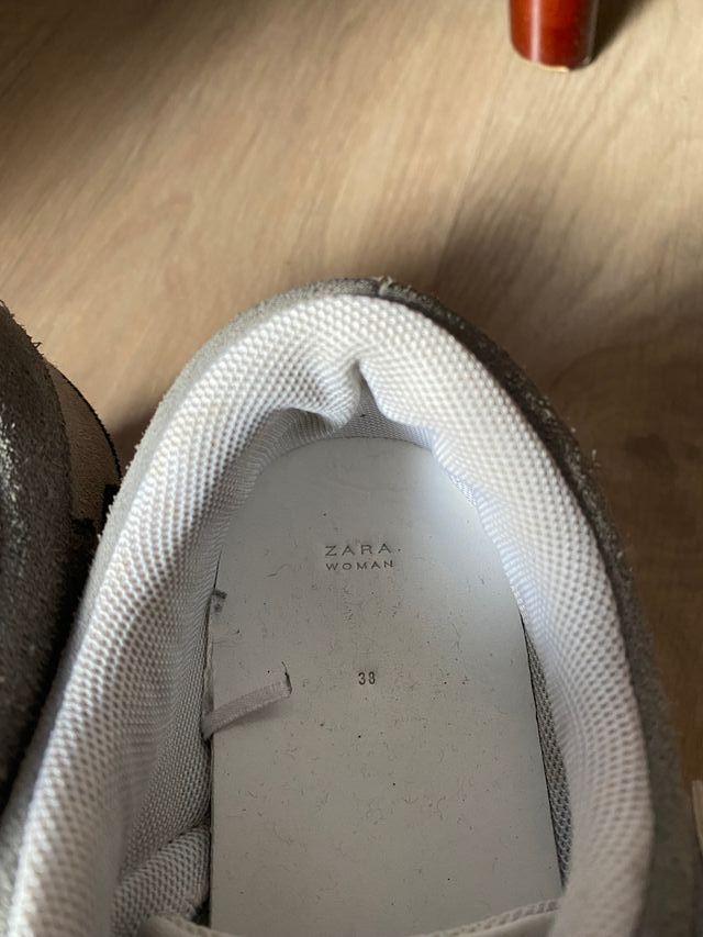 Zapatillas Zara ante