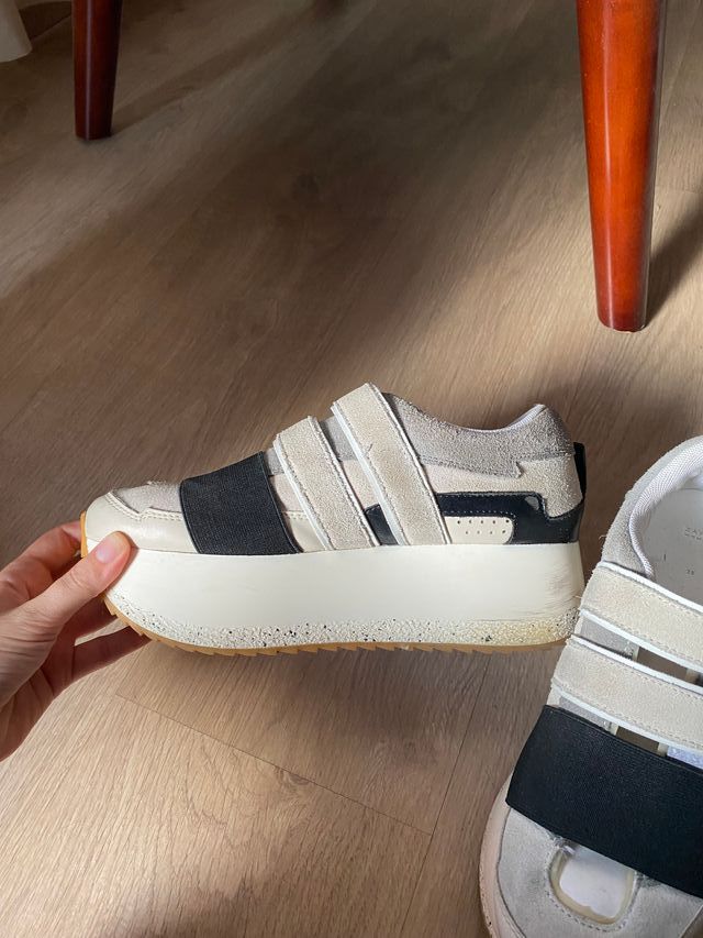 Zapatillas Zara ante