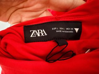 Vestido sin estrenar Rojo Zara