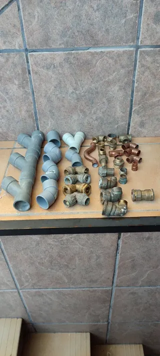 Lote Fontanería PVC y Cobre