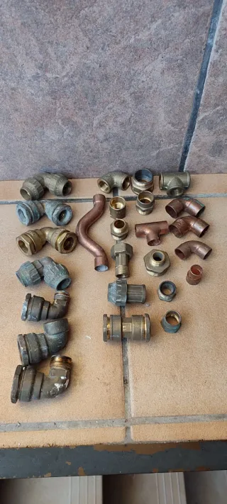 Lote Fontanería PVC y Cobre