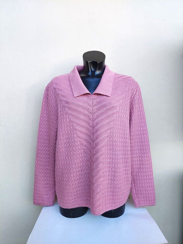 Maglione vintage taglia L colore rosa