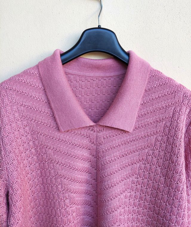 Maglione vintage taglia L colore rosa