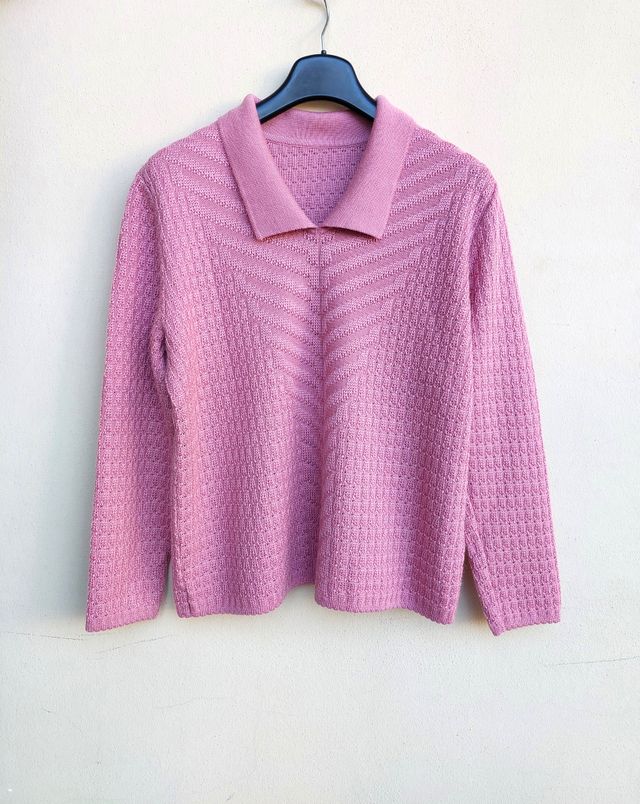 Maglione vintage taglia L colore rosa