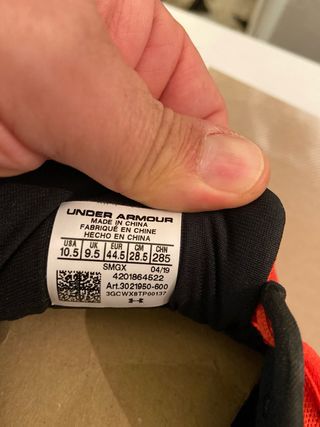 Scarpe Under Armour Charged Impulse Uomo 44.5