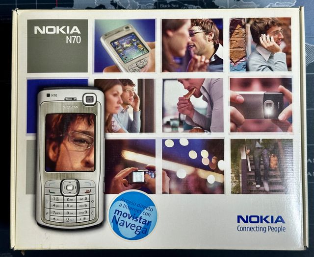 Nokia N70 Teléfono Móvil Plata