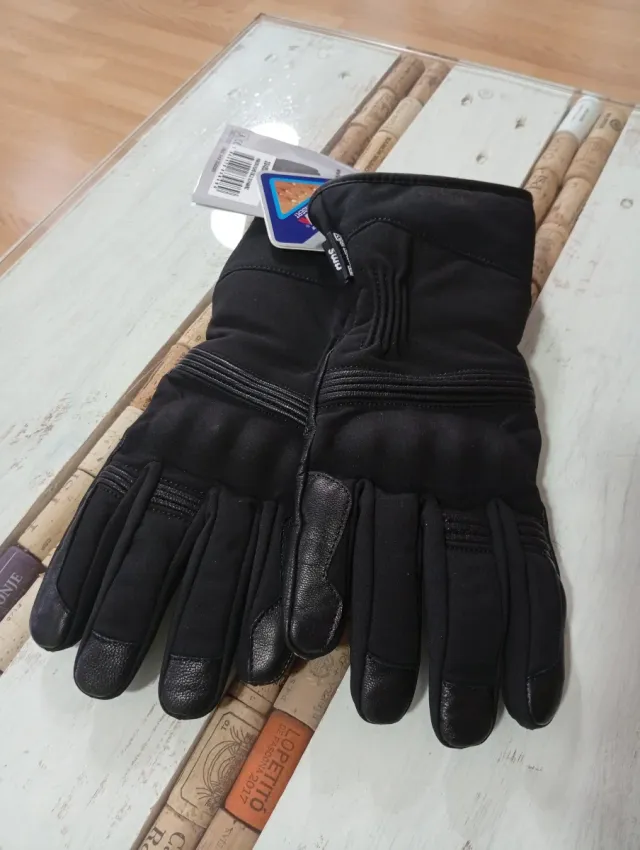 Guantes de moto negros L