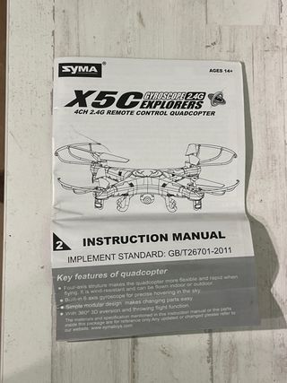 Dron Syma X5C-1 Upgraded Version