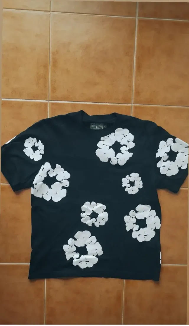 Camiseta Denim Tears Negra Talla M