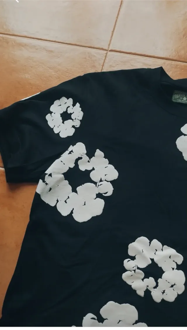 Camiseta Denim Tears Negra Talla M