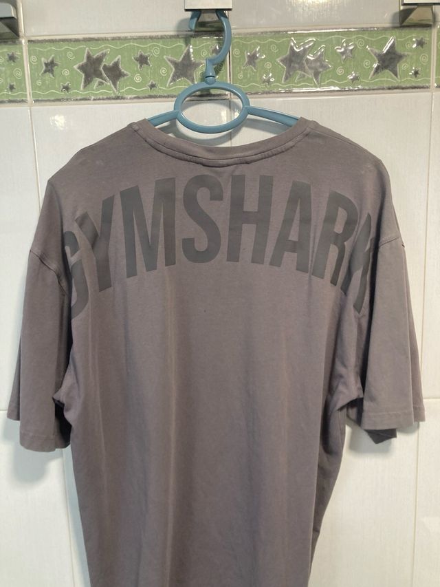 Camiseta Gymshark Gris Talla M