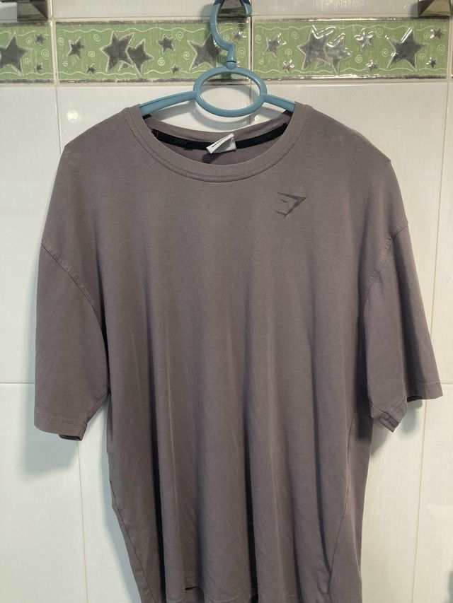 Camiseta Gymshark Gris Talla M