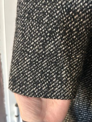 Abrigo largo Zara gris .Talla M