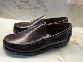 Zapatos Sebago Hombre Granate Talla 43.5