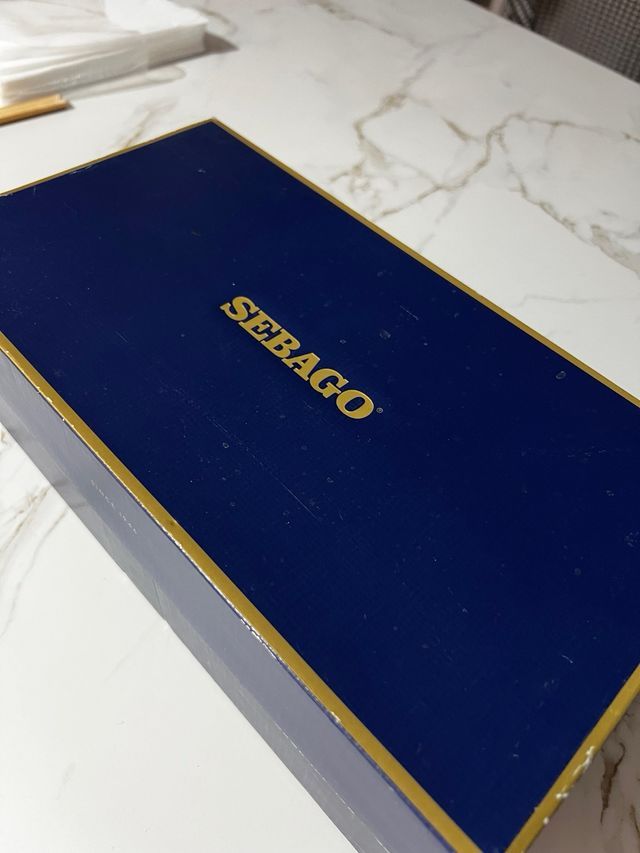 Zapatos Sebago Hombre Granate Talla 43.5