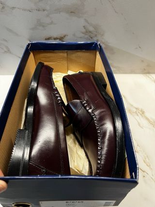 Zapatos Sebago Hombre Granate Talla 43.5