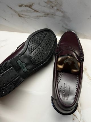 Zapatos Sebago Hombre Granate Talla 43.5