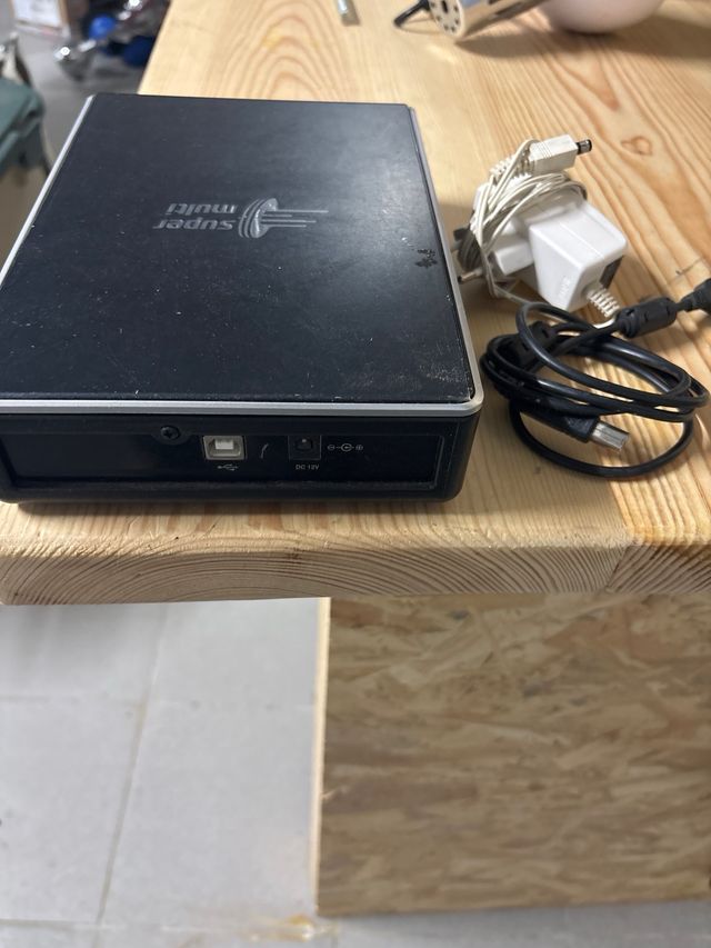 Lector CD LG Externo Negro