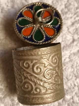 PRECIOSO JOYERO BEREBER ALPACA MINIATURA COLECCIÓN