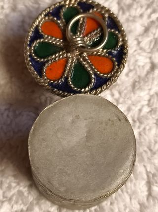 PRECIOSO JOYERO BEREBER ALPACA MINIATURA COLECCIÓN