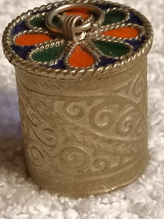 PRECIOSO JOYERO BEREBER ALPACA MINIATURA COLECCIÓN