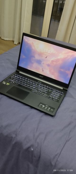 Computer portatile Acer, rtx 3050, rayzen 7 5700u