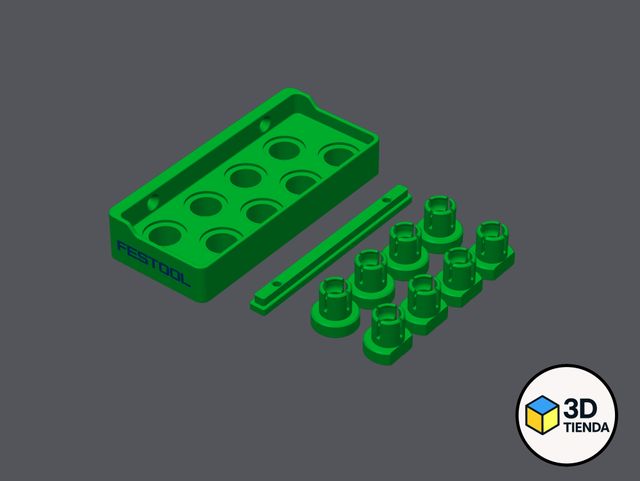 Bandeja y topes Festool banco bloqueo