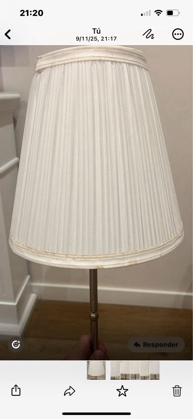 Lámparas de mesa IKEA Arstid (2 unidades)