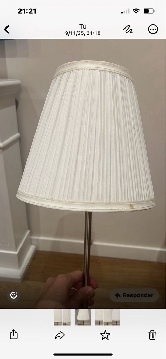 Lámparas de mesa IKEA Arstid (2 unidades)