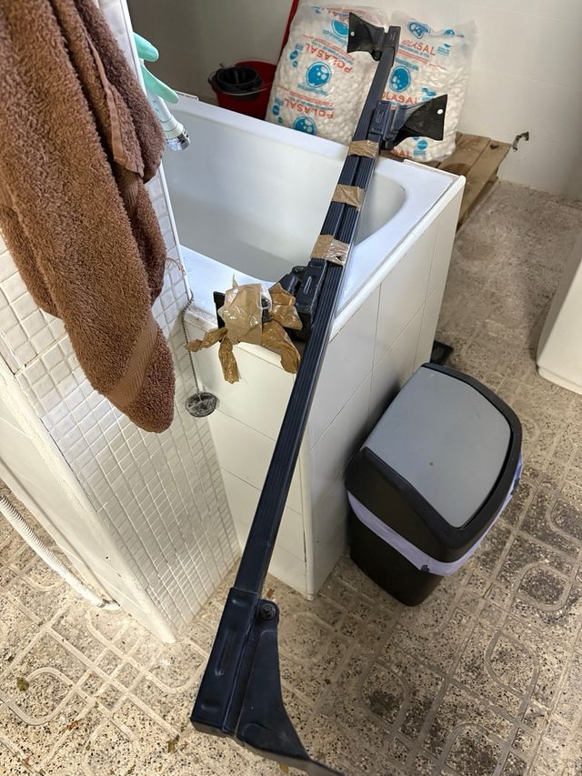 Barras portaequipajes techo coche (2 juegos)