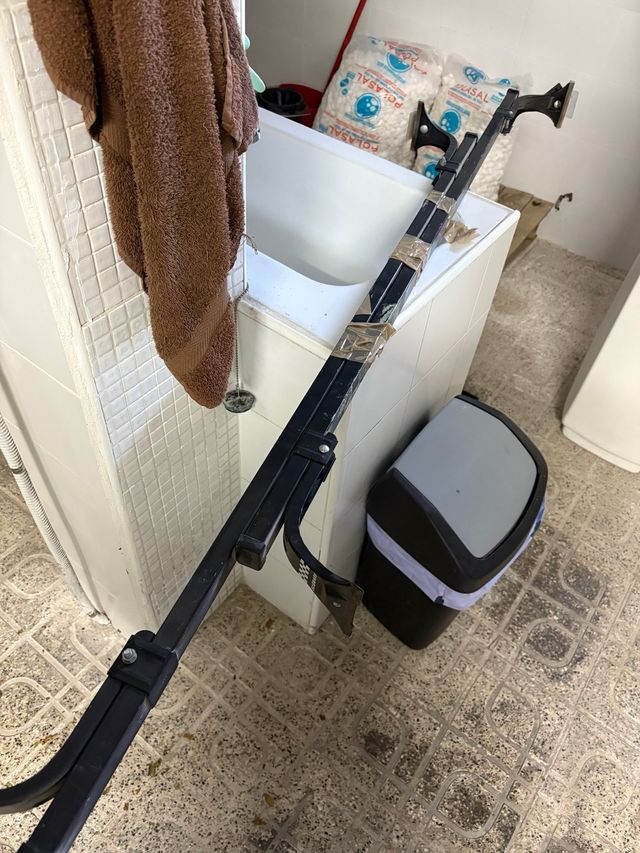 Barras portaequipajes techo coche (2 juegos)