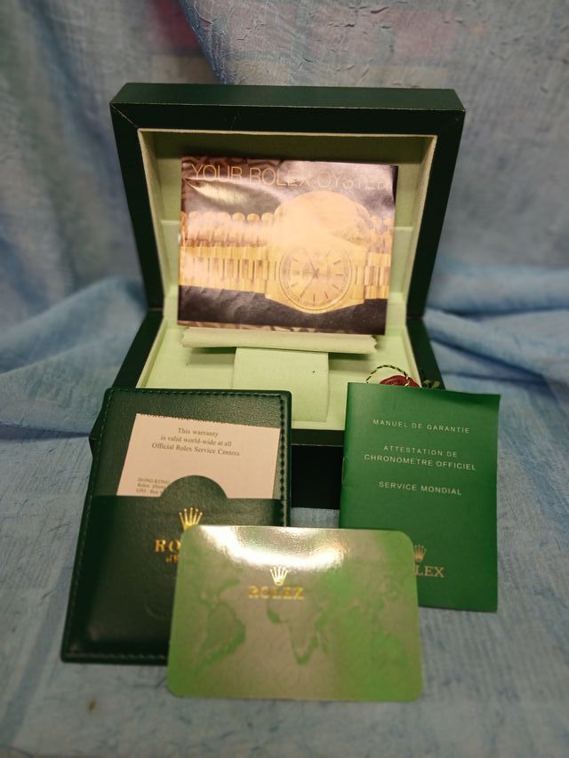 Cofanetto Rolex - Garanzia e Manuale