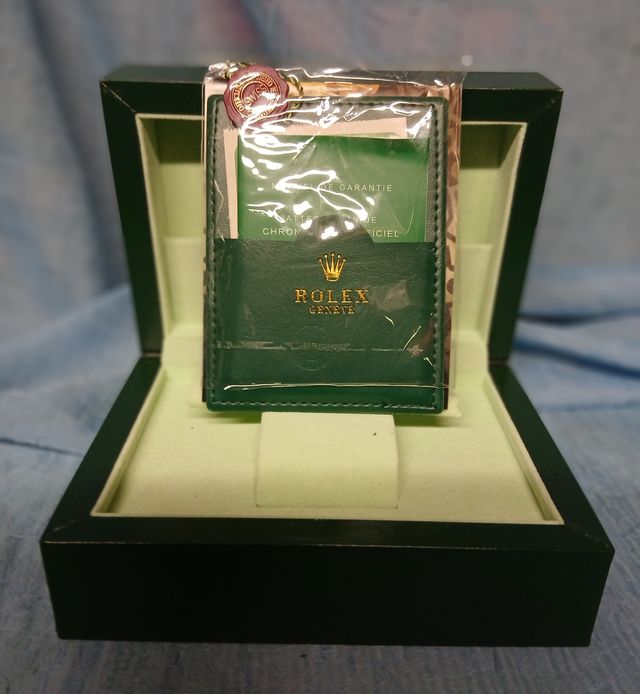 Cofanetto Rolex - Garanzia e Manuale