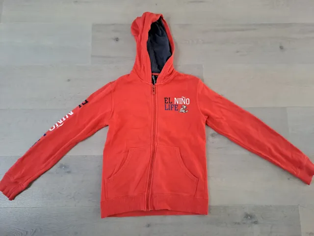 Sudadera El Niño niño roja