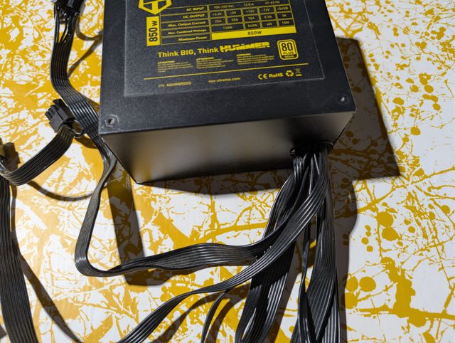 Fuente Alimentación Nox Hummer GDX850 850W 80+ Gol