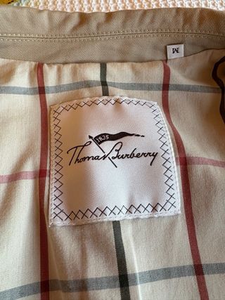 Americana Thomas Burberry Beige Talla M