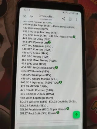 Álbum Adrenalyn 2020-2021 con 328 cromos