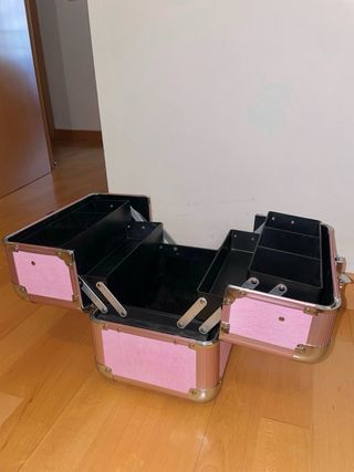 Neceser Caja Maquillaje Blush Professional Rosa